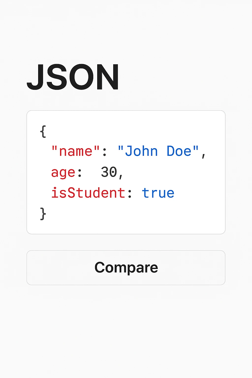 JSON Comparer Tool